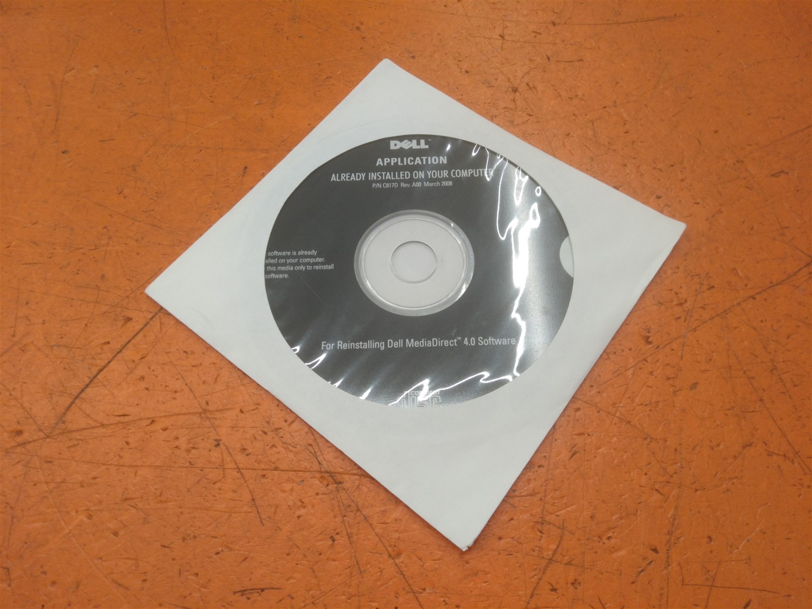 ⭐️⭐️⭐️⭐️⭐️Dell Application Reinstalling Dell MediaDirect 4.0 Software Disc Only