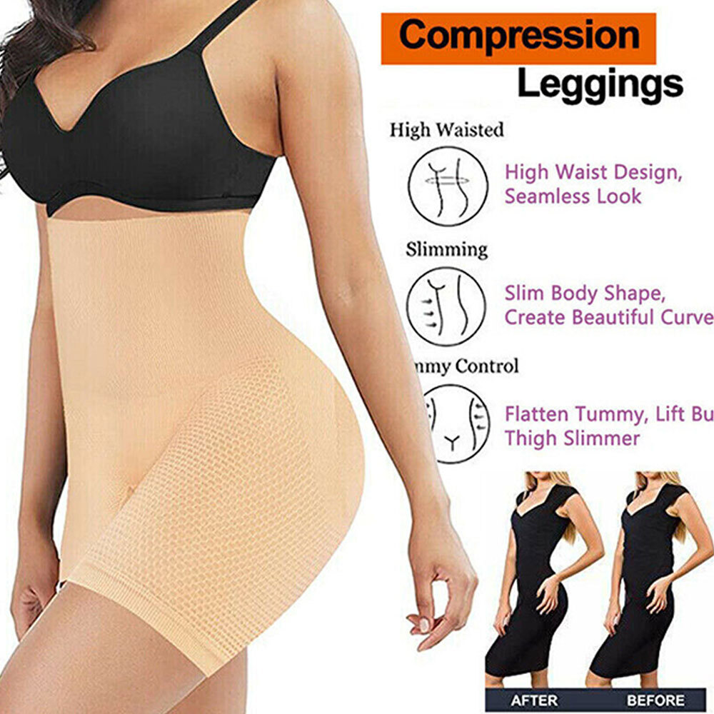 Shapermint Empetua Women Body Shaper All Every Day High-Waisted Shorts Pants USA