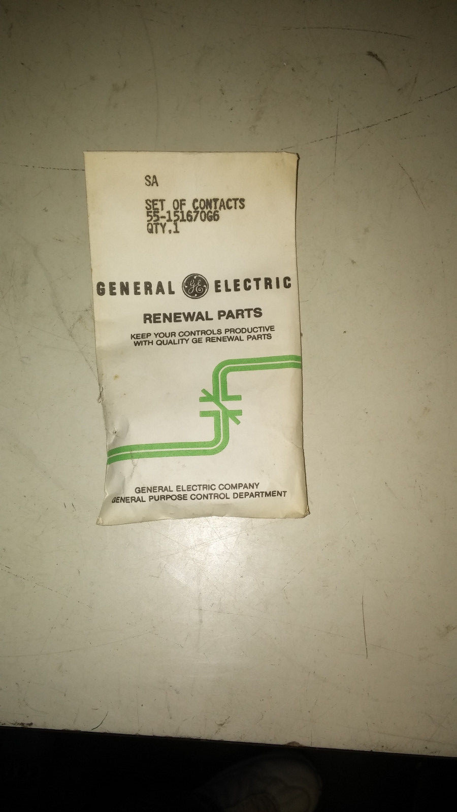 GE 55-151670G6 NEW IN PACK SET OF CONTACTS SEE PICTURES #B11