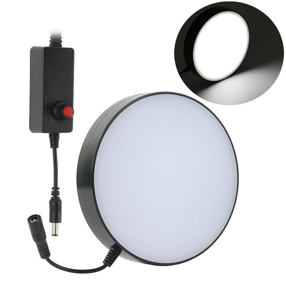 100V-240V Adjustable Brightness LED Ring Bottom Light Source f Stereo Microscope