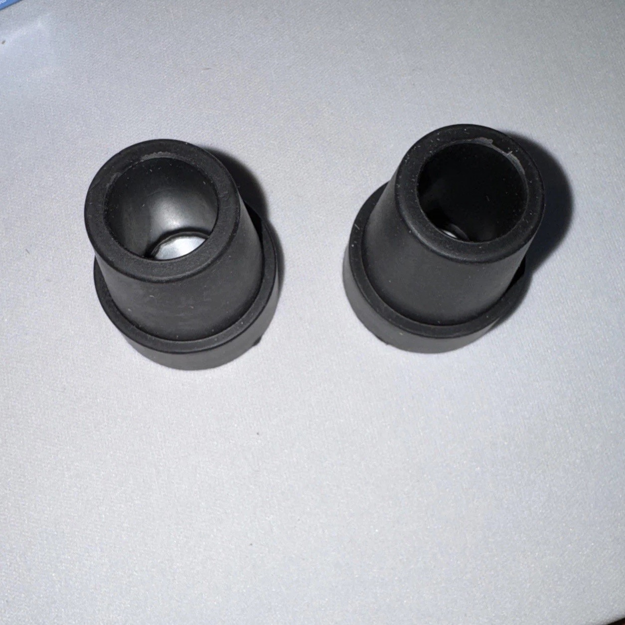 Medline Rubber Cane Tips 3/4" Replacement Tips 2 Pack Pair NEW