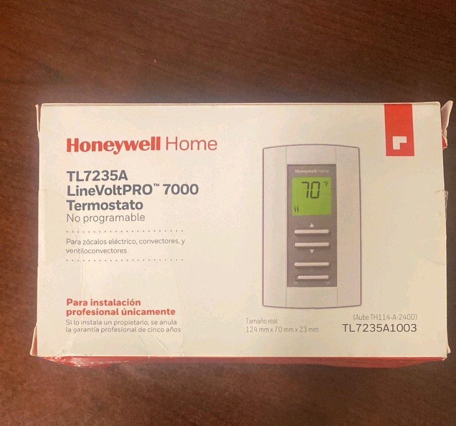 Honeywell TL7235A1003 LineVoltPRO 7000 Non Programmable Thermostat