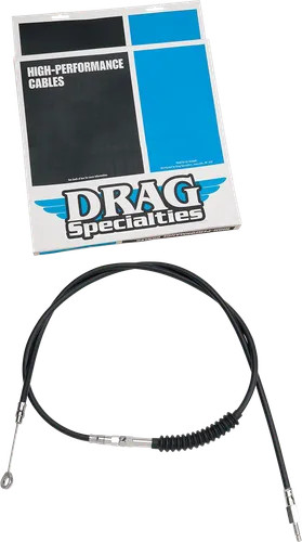 DS High Efficiency Black Vinyl Clutch Cable 53-5/16in Harley Super Glide 86