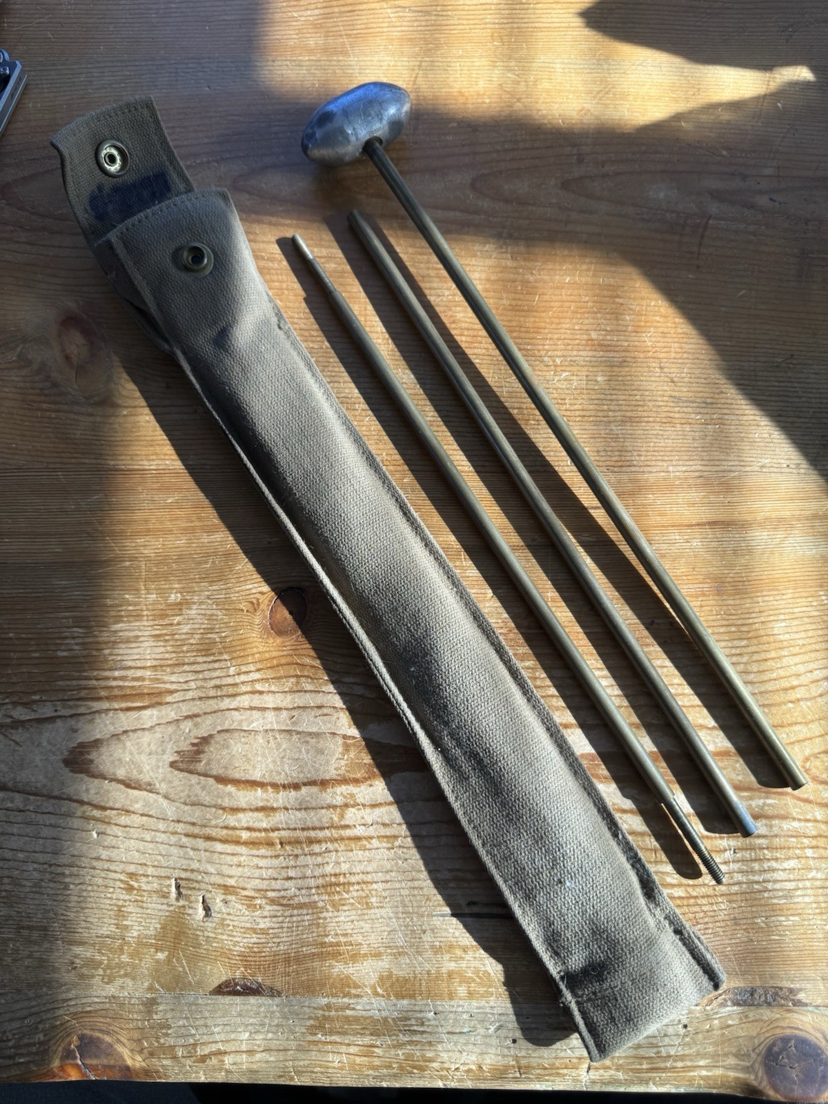 WW1 1917 US ARMY 30 CAL CLEANING KIT RODs M1917 ENFIELD M1903 SPRINGFIELD