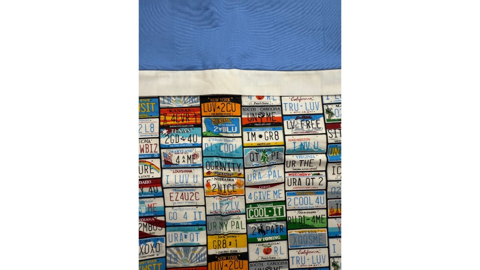 Queen Size Handmade Road Trip Fun PILLOWCASE