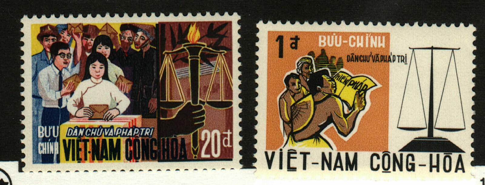 Vietnam #349-50 MNH
