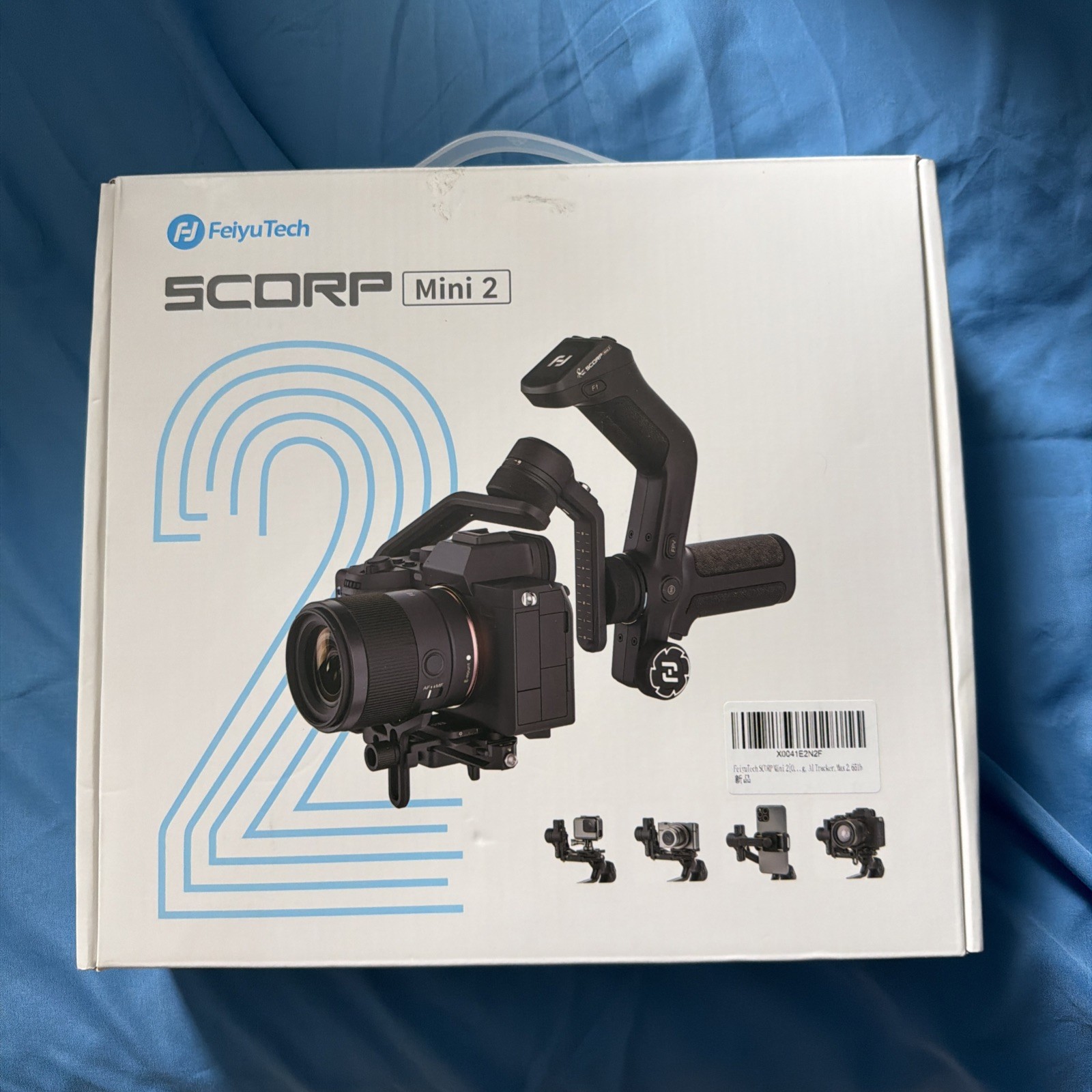 SCORP MINI 2 Gimbal Stabilizer for Mirrorless Camera & Smartphone | AI Tracking
