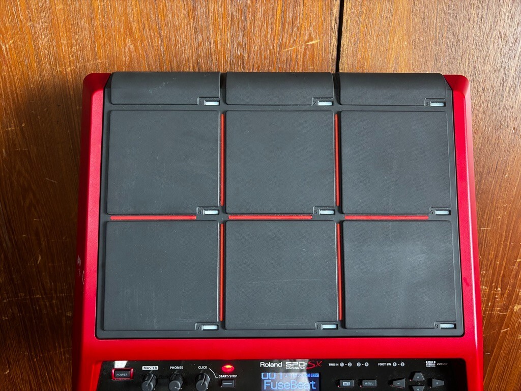 Roland SPD-SX Special Edition Sampling Percussion Pad Sparkling Red Finish