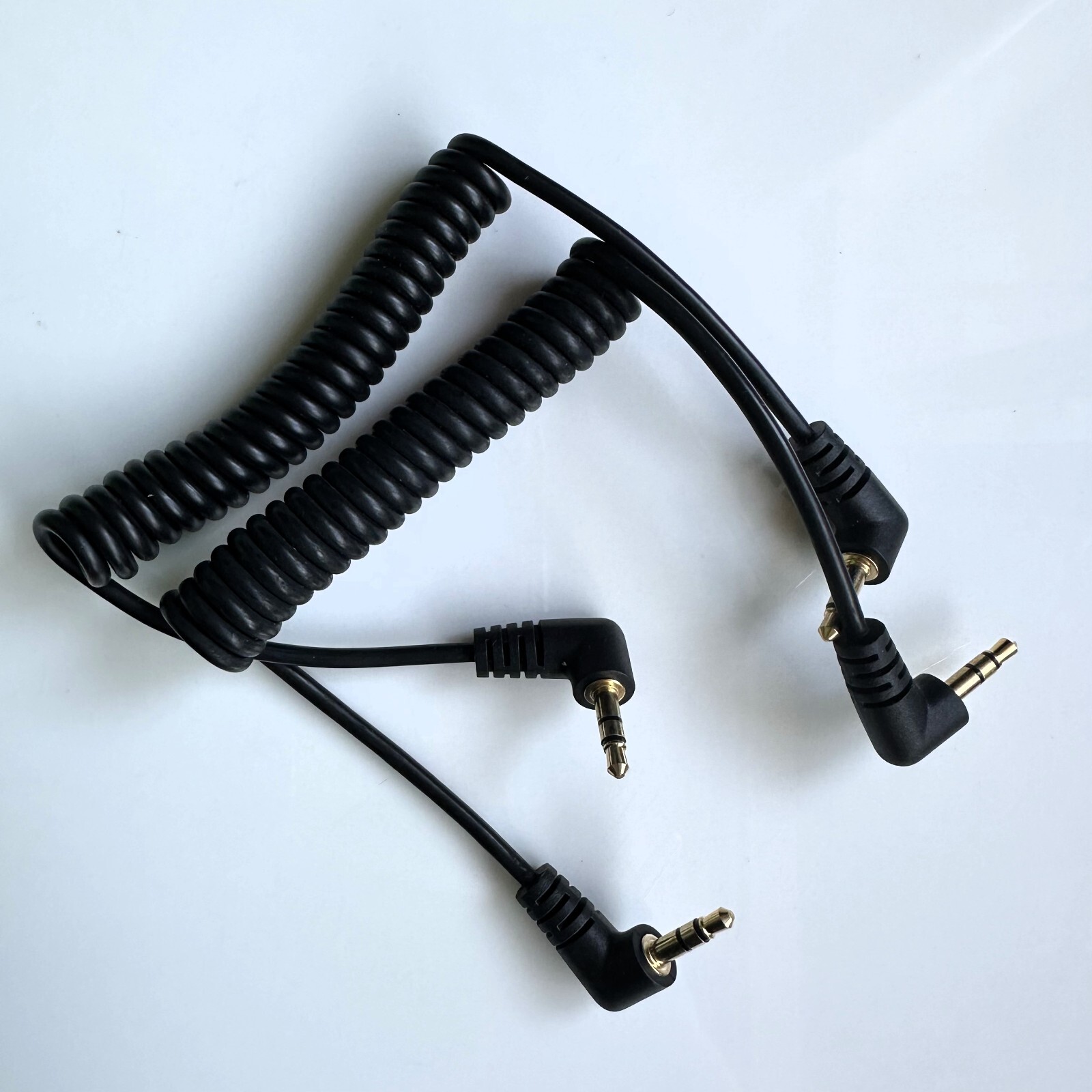 2X Replacement 3.5mm TRS Audio Cable For Nikon Canon DSLR