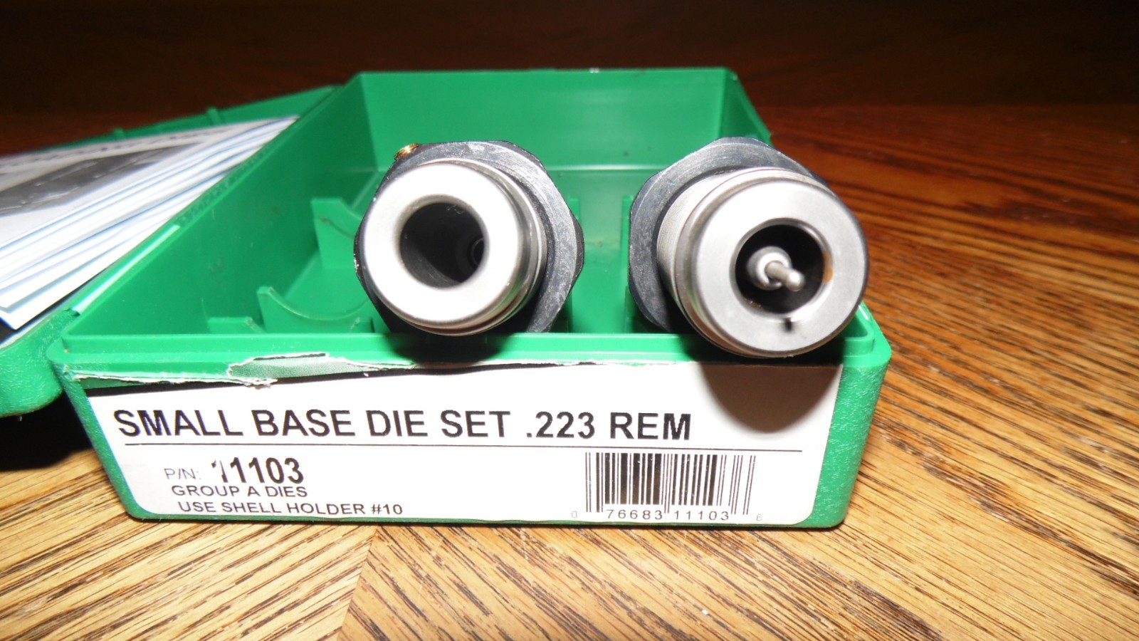 RCBS Reloading Dies, SB Die Set 223 Rem, 11103