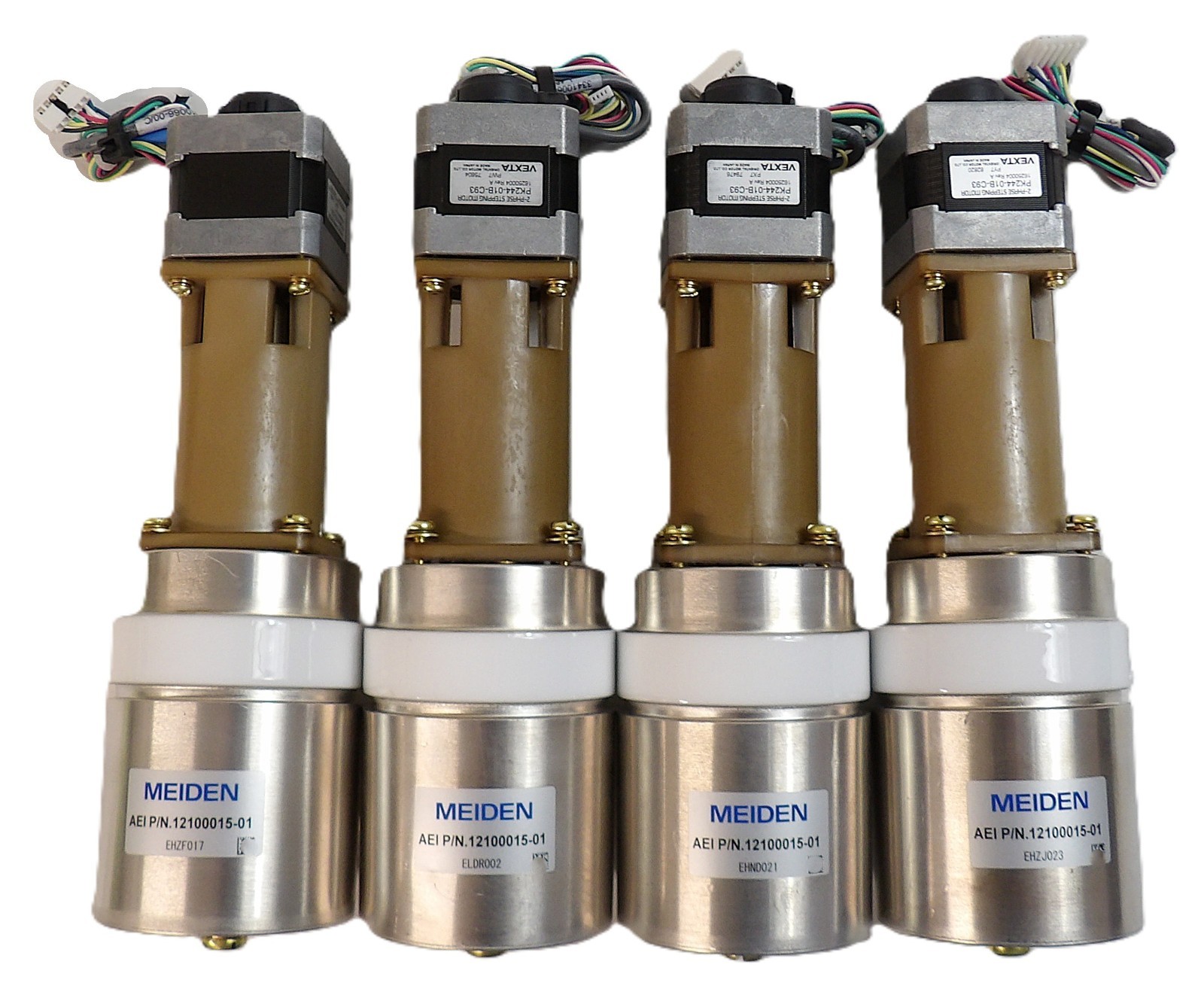 Meiden 12100015-01 Variable Vacuum Capacitor Lot of 4 Working