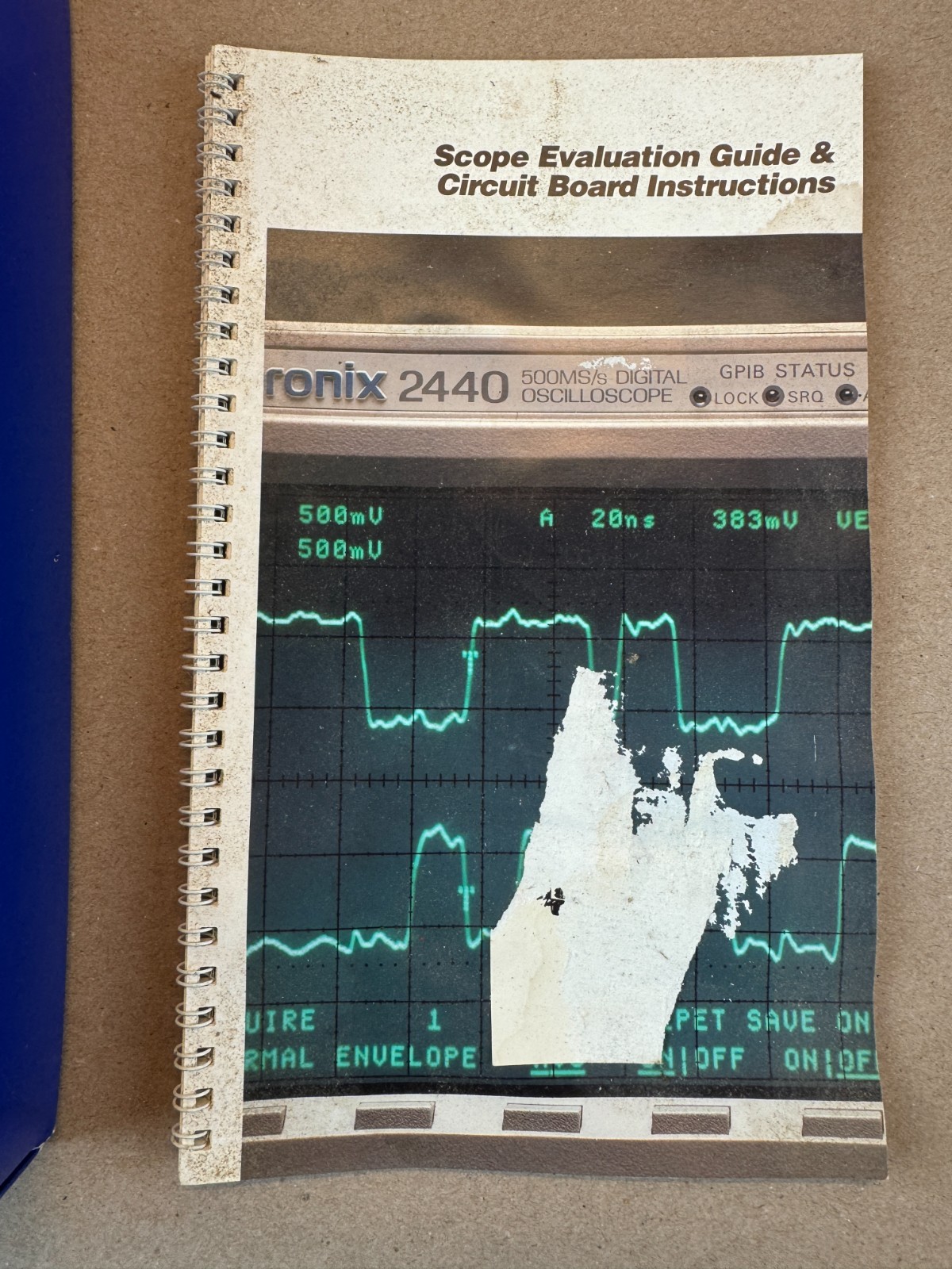Tektronix Scope Evaluation Kit w/ Circuit Board & paperwork
