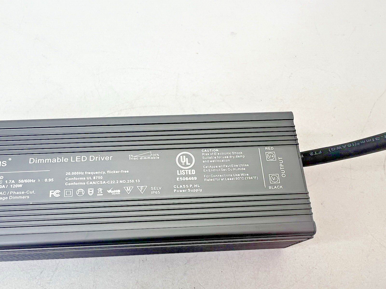 illuminous EV-12V-120D Dimmable LED Driver