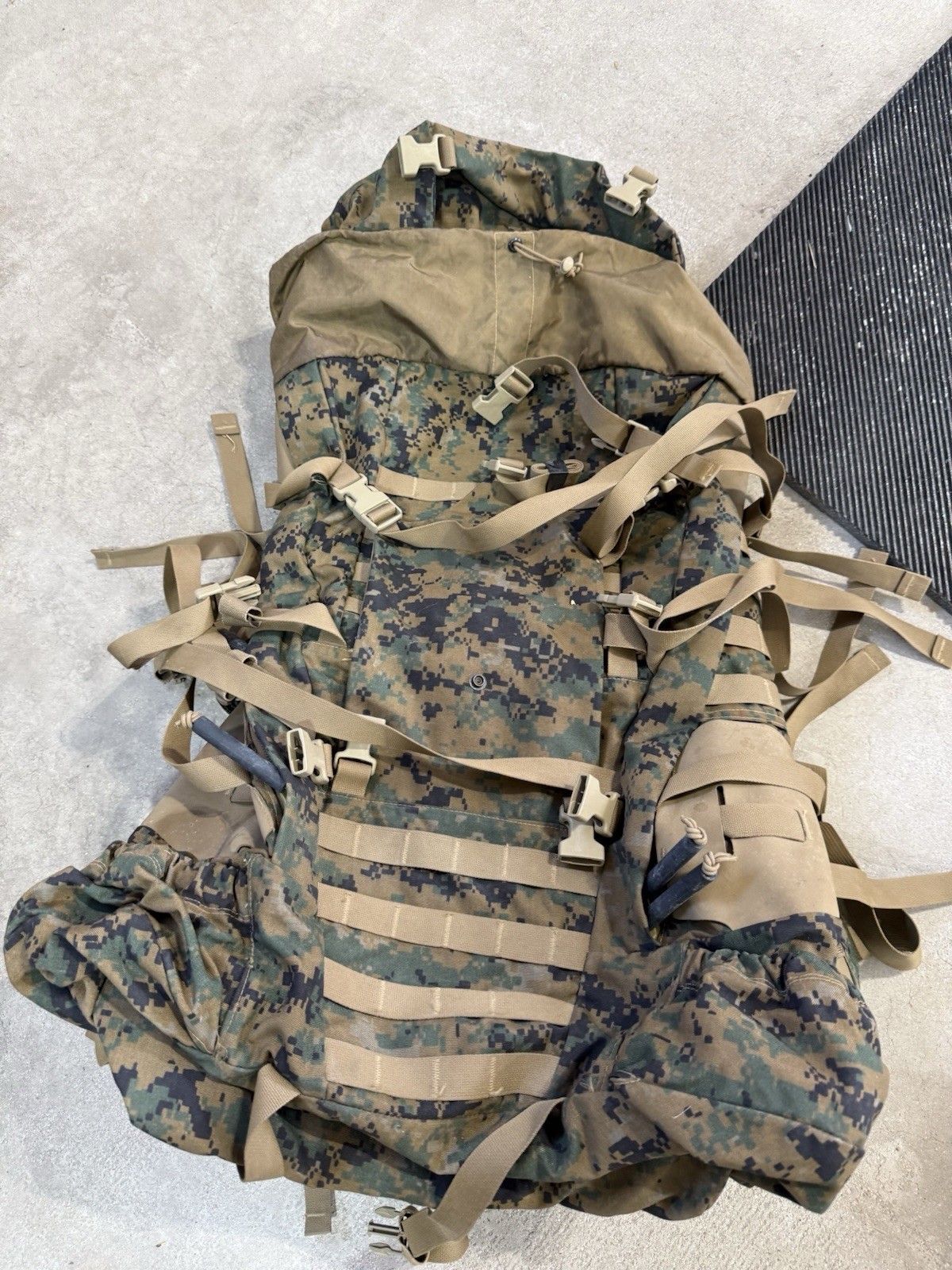 USMC Issued Woodland Marpat Pack