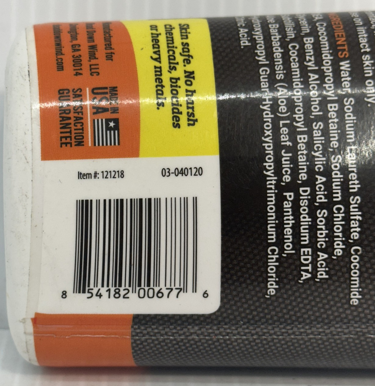 Dead Down Wind Odor Eliminating Shampoo & Conditioner, Unscented 12 fl oz
