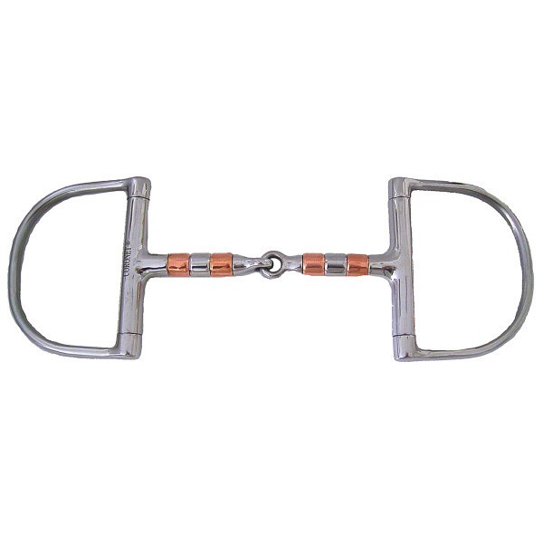 Coronet Large Dee Copper Roller Mouth Bit