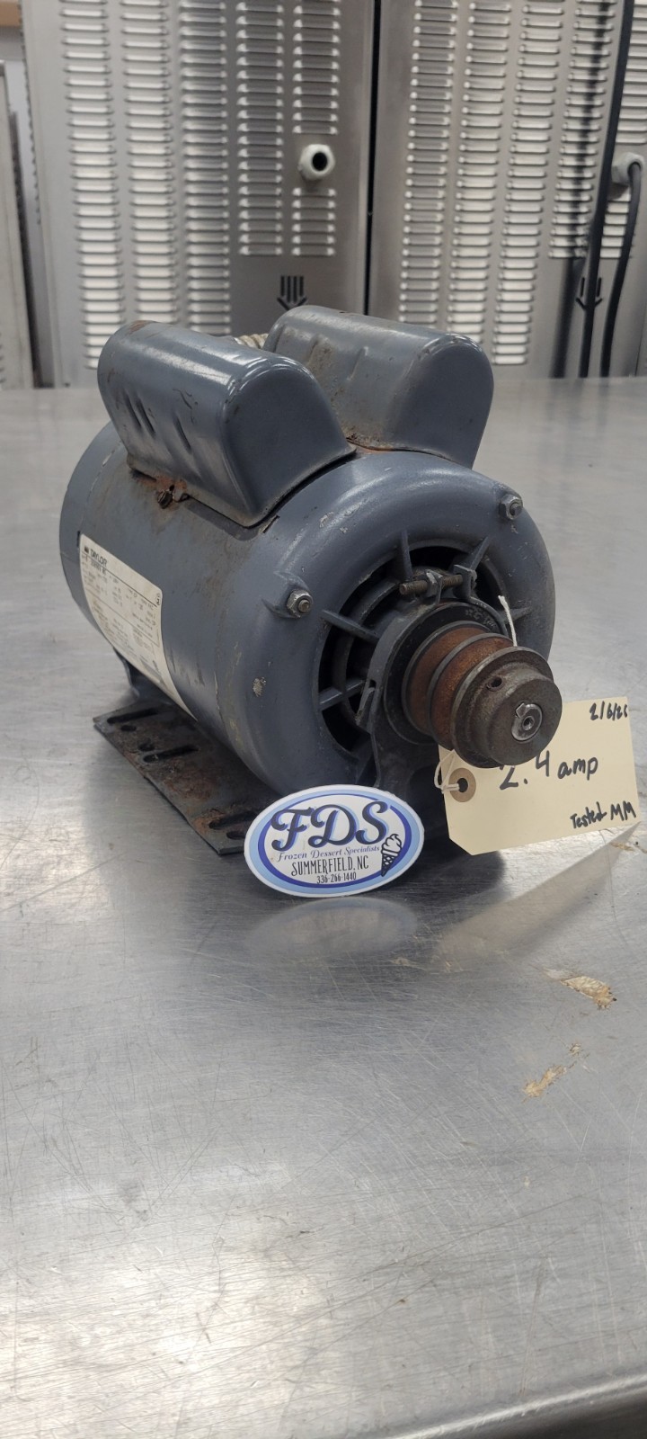 Taylor Ice Cream Machine Beater Motor 1HP Single Phase