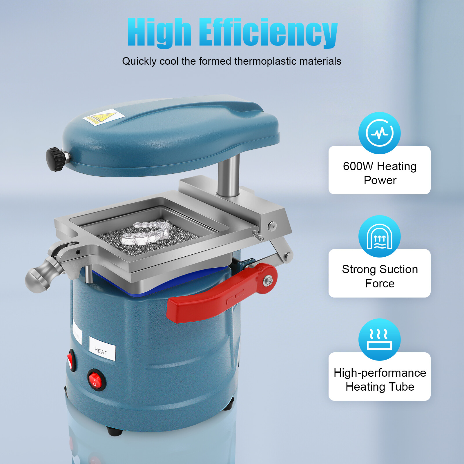 Dental Vacuum Forming Molding Machine Former Heat Thermoforming Lab Equipment