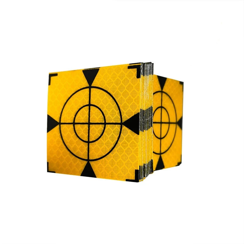 100pcs Reflector Sheet For Total Station Survey Geography Reflective Sticker