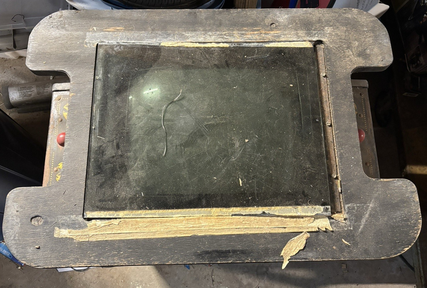 MS Pac-Man 3-Cocktail Arcade Table – Needs Repair / Parts – Local Pickup Only