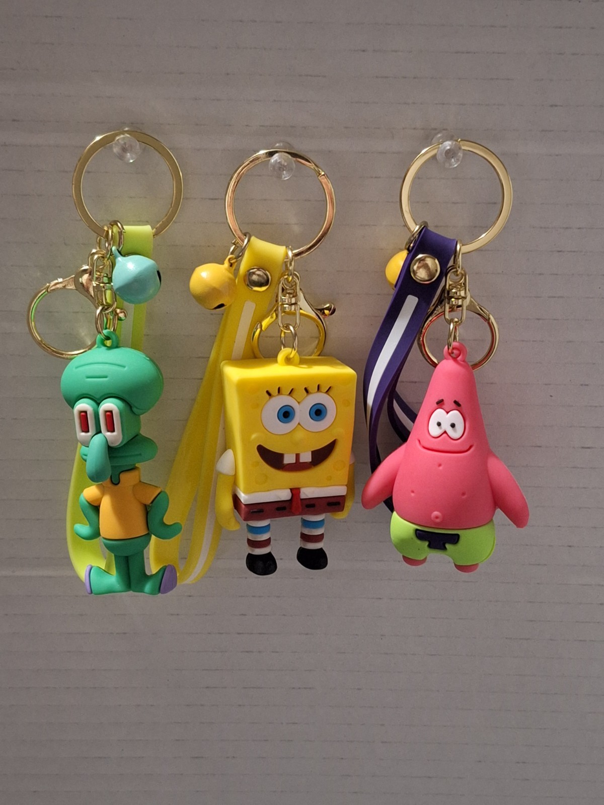 Spongebob Characters Keychain or Bag accessories 3 Characters