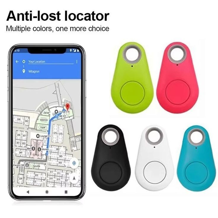 Mini Bluetooth Smart Tracker Key Finder for Keys, Wallet & Pets