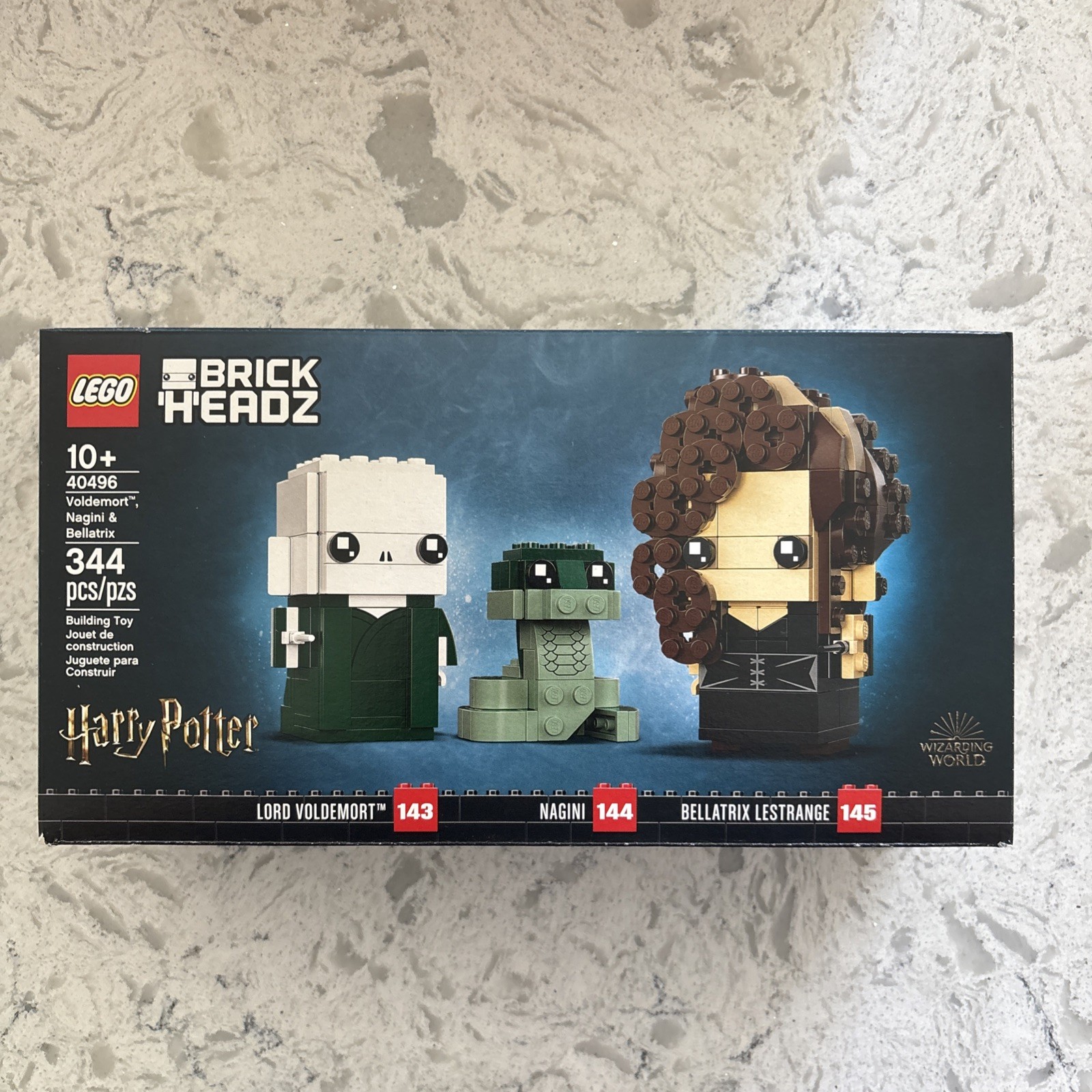 LEGO 40496 Harry Potter BrickHeadz Voldemort Nagini & Bellatrix