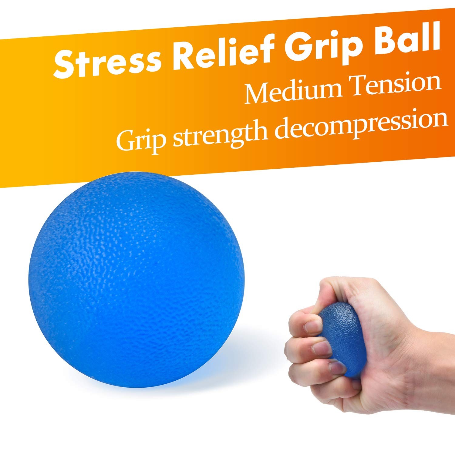 Grip Strength Trainer 7 Pack Adjustable, Finger Stretcher Resistance Extensor...