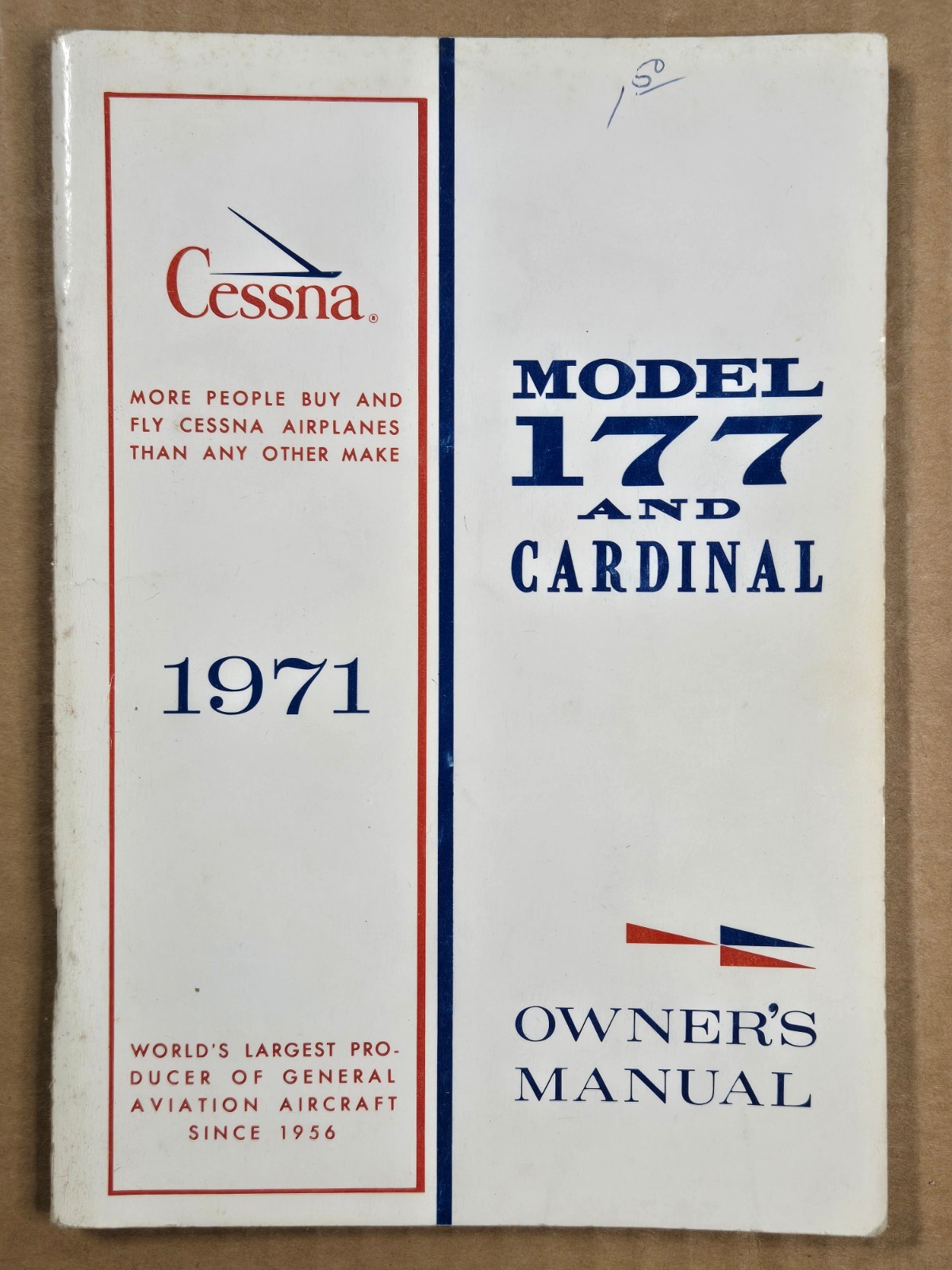 CESSNA Model 177 and Cardinal Owner's Manual 1971
