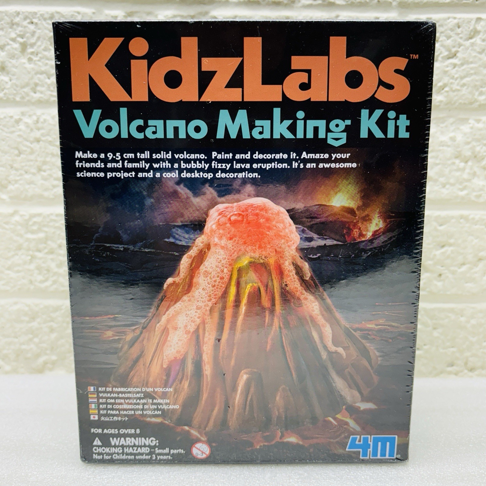 SEALED NEW‼ Kidz Labs Volcano Making Kit Science Experiment Kids 8+ Toysmith