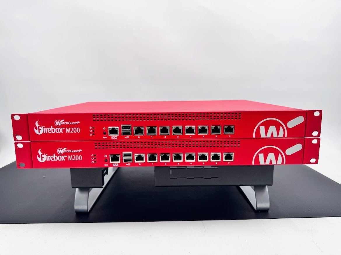 Lot of 2 WatchGuard Firebox M200 Model ML3AE8 Firewall
