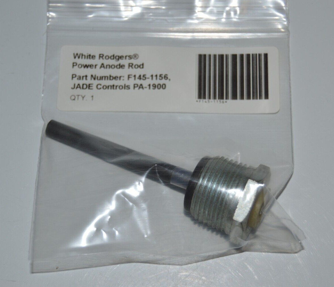 WHITE RODGERS F145-1156 POWER ANODE ROD, PA-1900 (Jade Controls), NEW