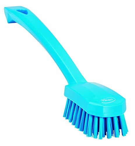 10.2 Inch Utility Brush PP/PBT Material Blue Multipurpose Cleaning Tool