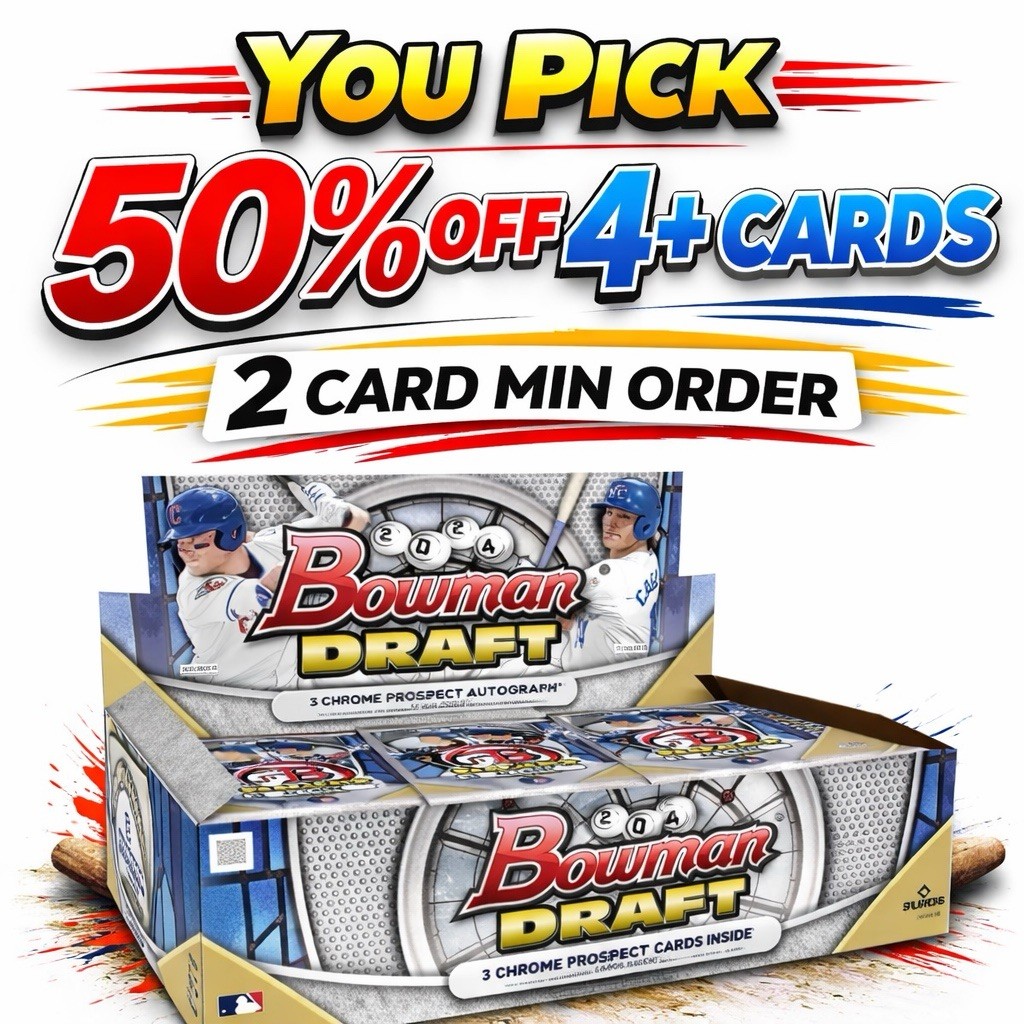 2024 Bowman Draft PAPER BASE #BD1-200: You Pick- Complete Your Set- 50% off 4+