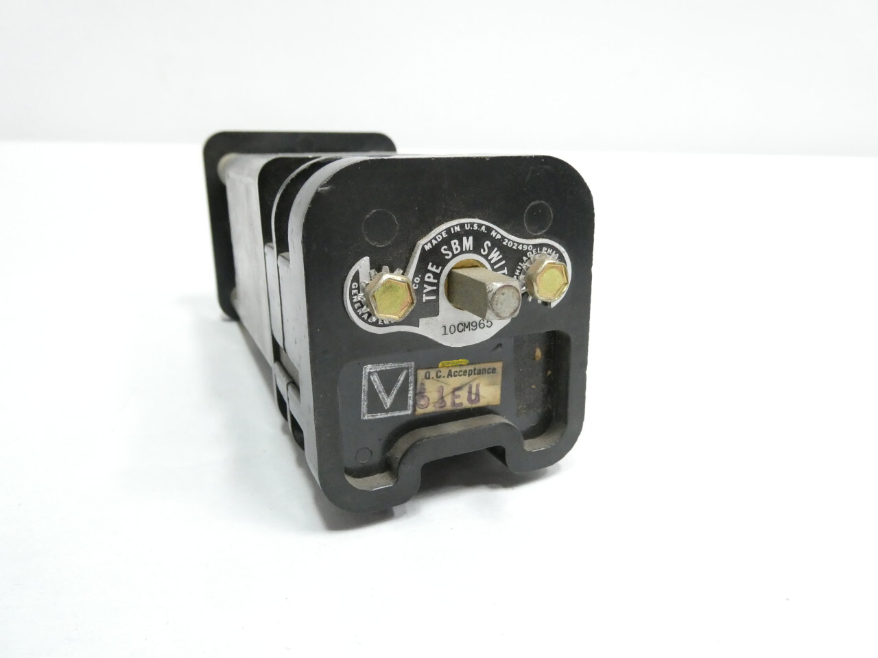 General Electric Ge SBM 10CM965 Rotary Cam Switch