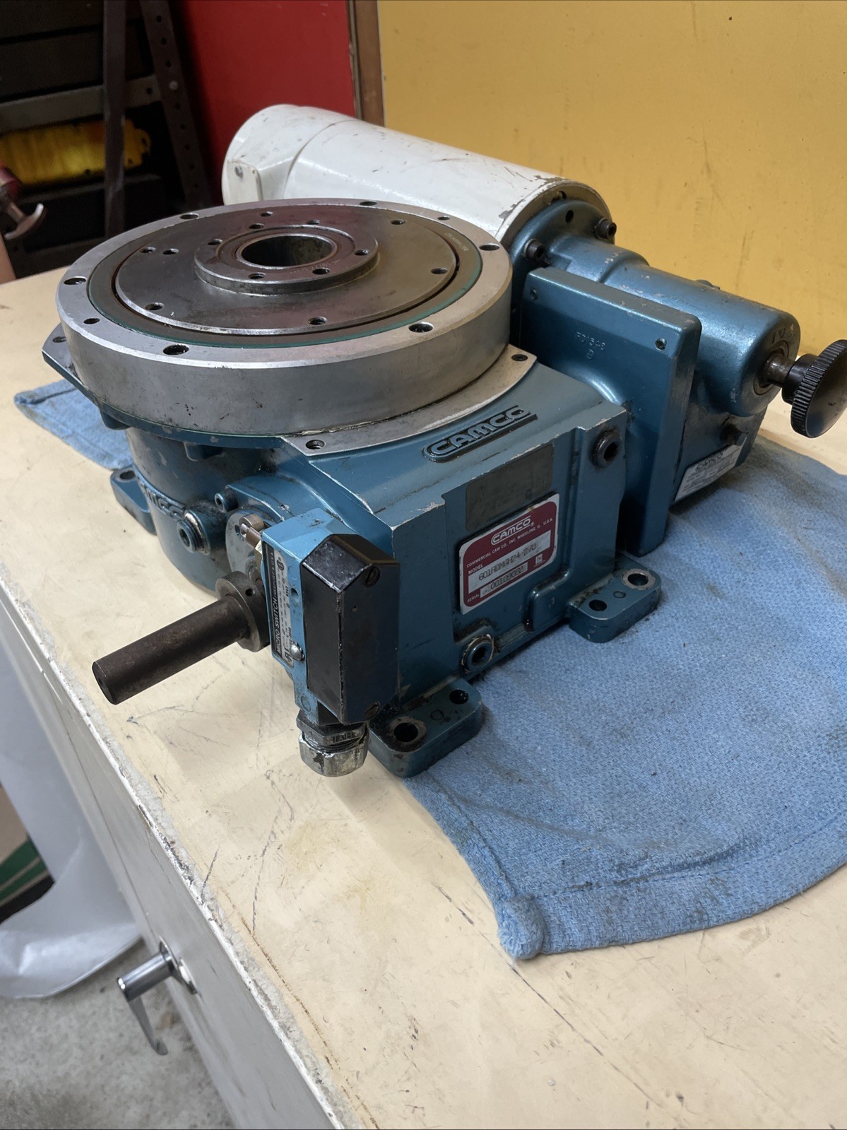 Camco Precision Rotary Table Indexer 601RDM6H24-270 1/2HP Motor 10:1 Ratio