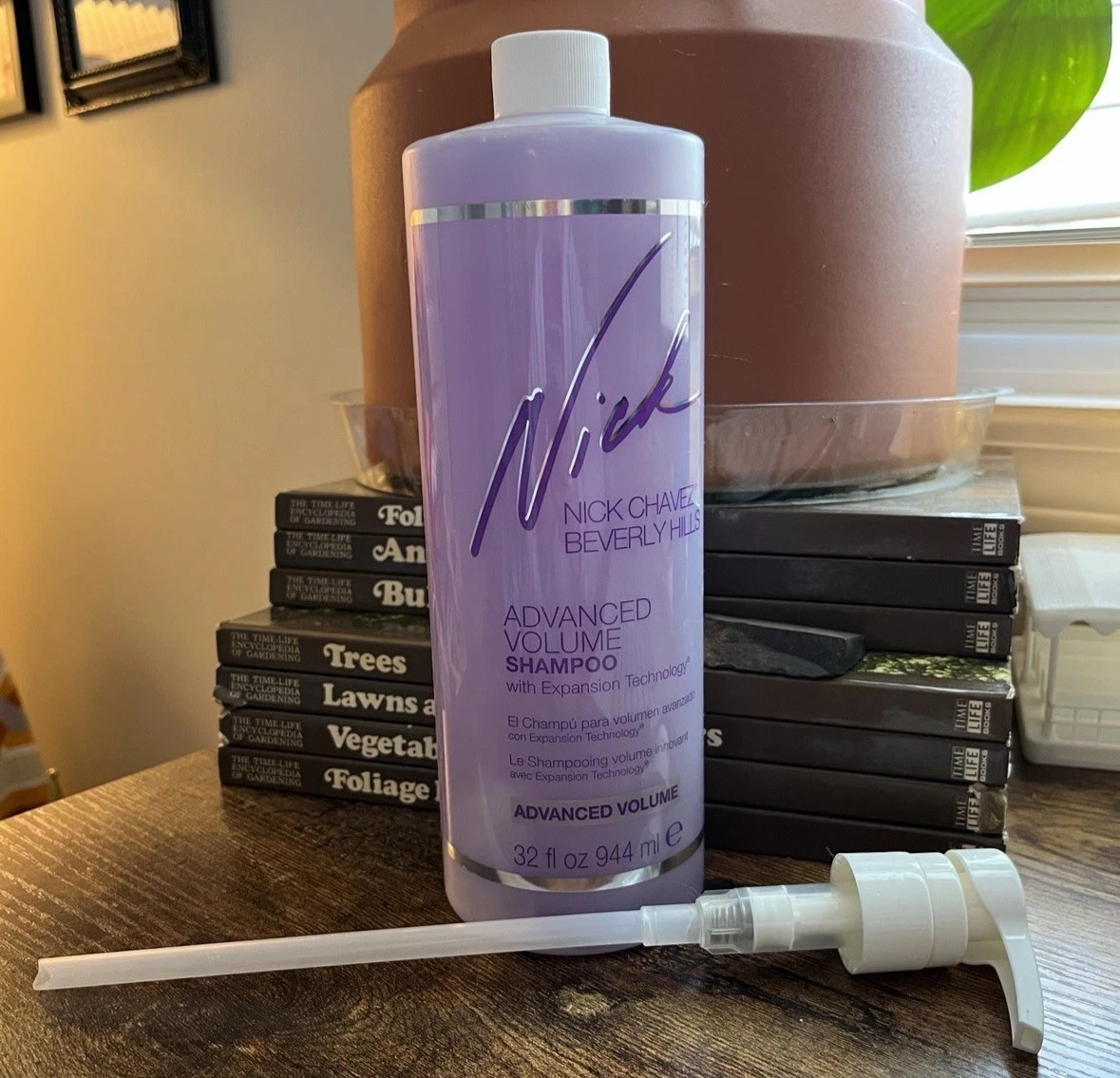 Nick Chavez Advanced Volume Shampoo w/ Expansion Technology 32 oz ~ NEW W/ PUMP!
