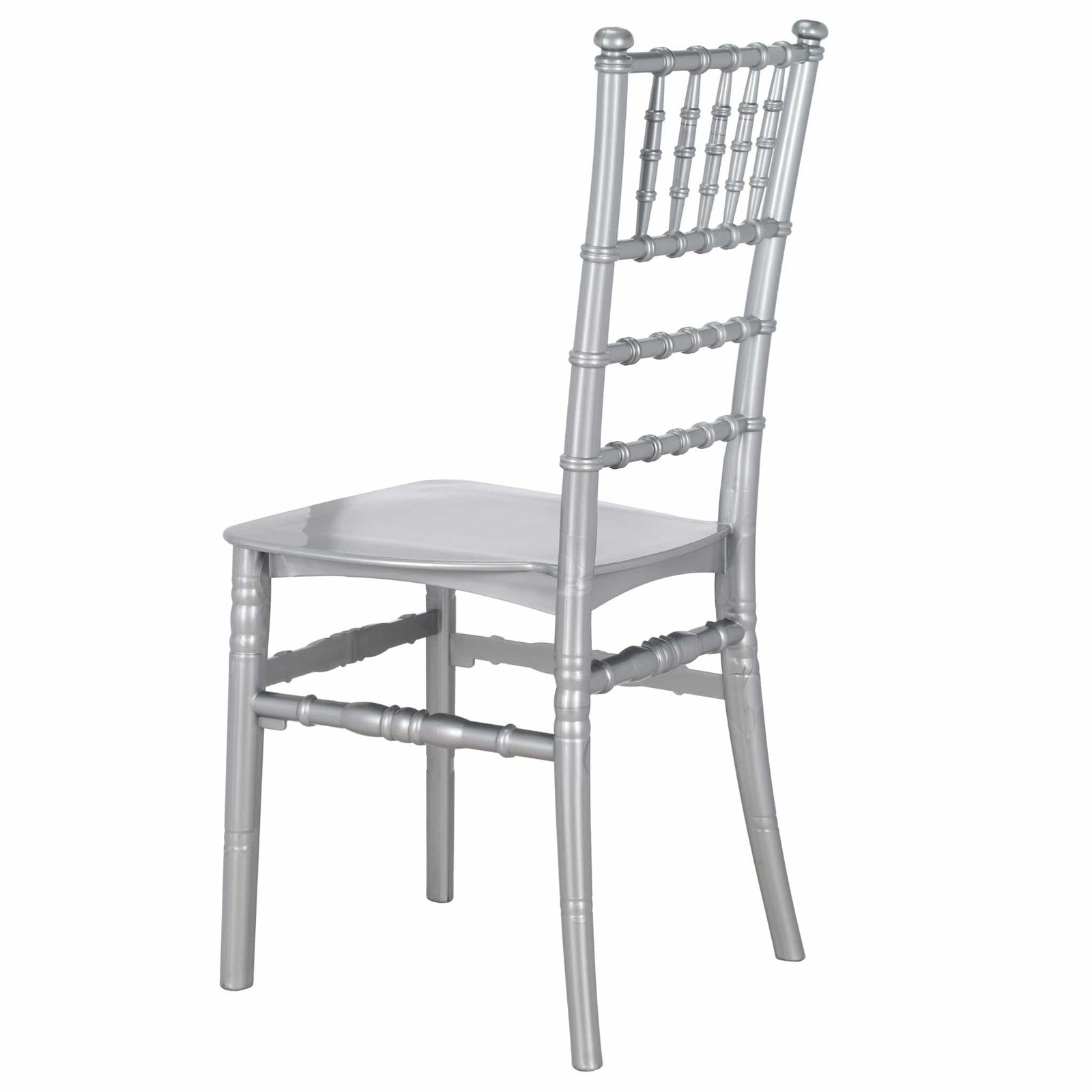 Silver BasicResin™ Chiavari Chair by Chivari