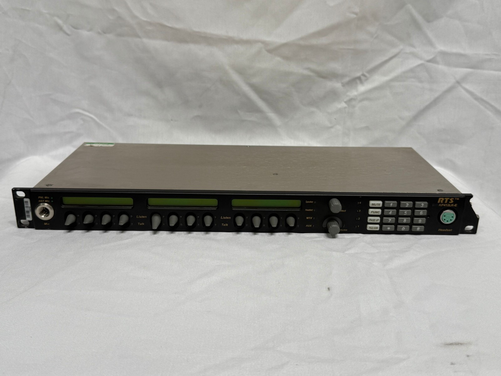 RTS Telex Intercom Panel KP412LK-E