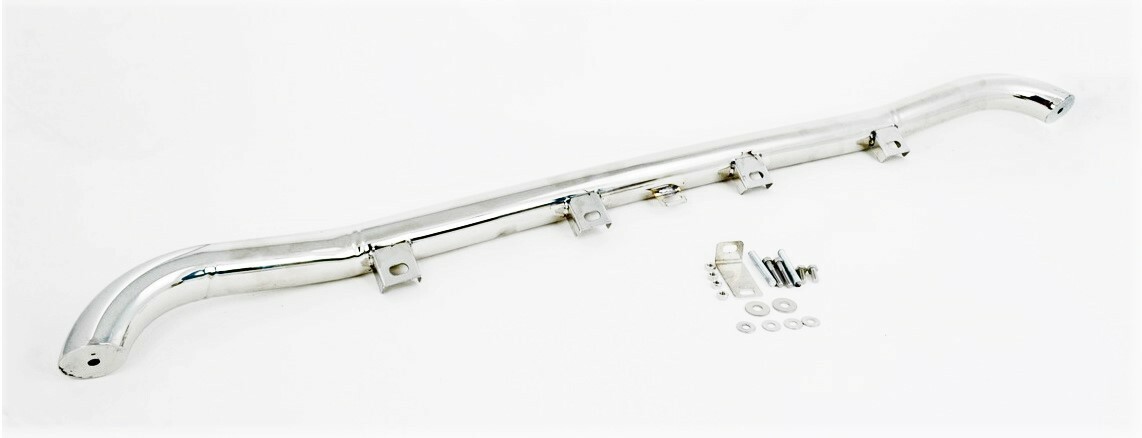 Stainless Steel Front Lightbar Bottom of Grill for Scania R / S 2016+ Headlights