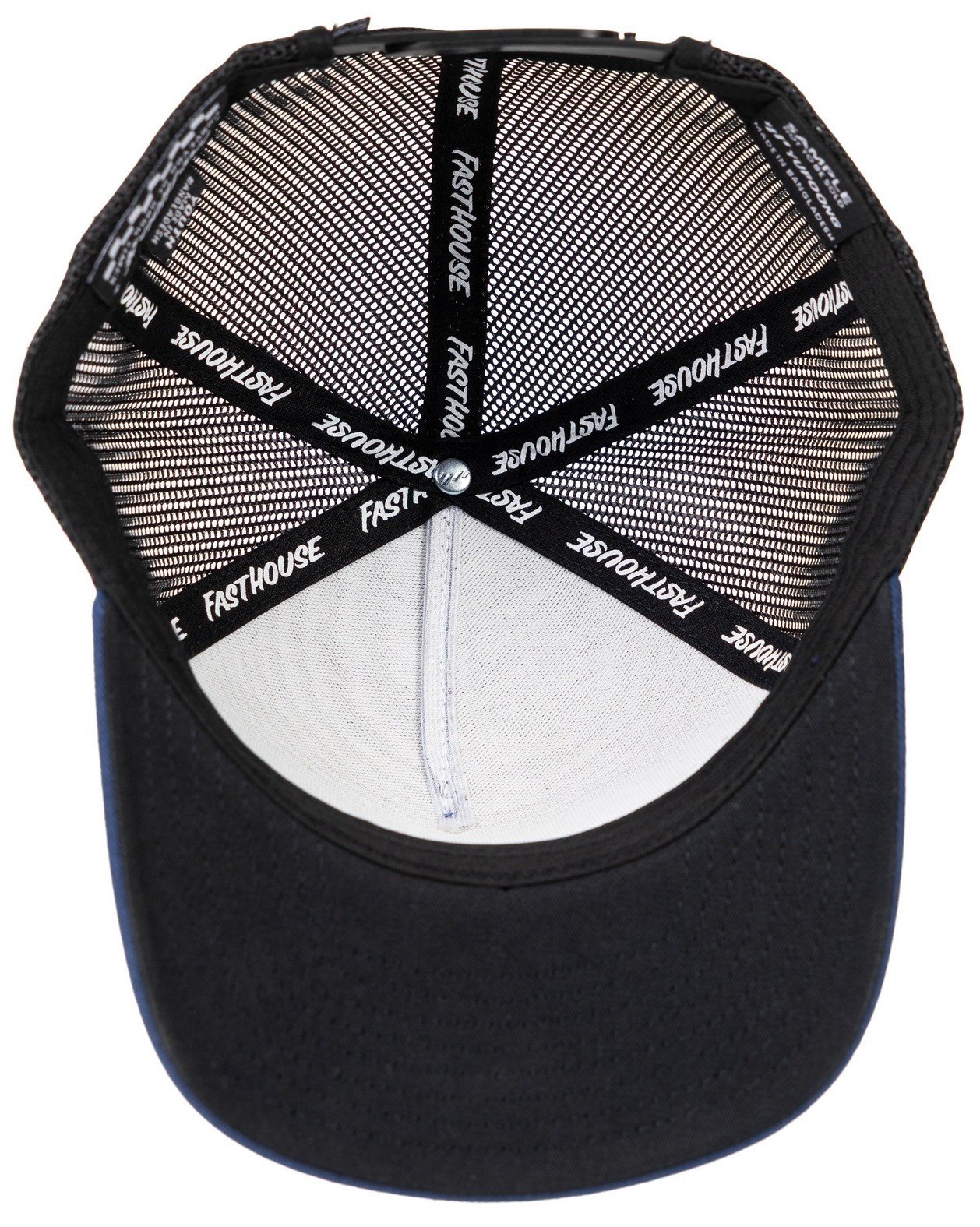 Fasthouse Enzo Youth Snapback Hat Navy Black