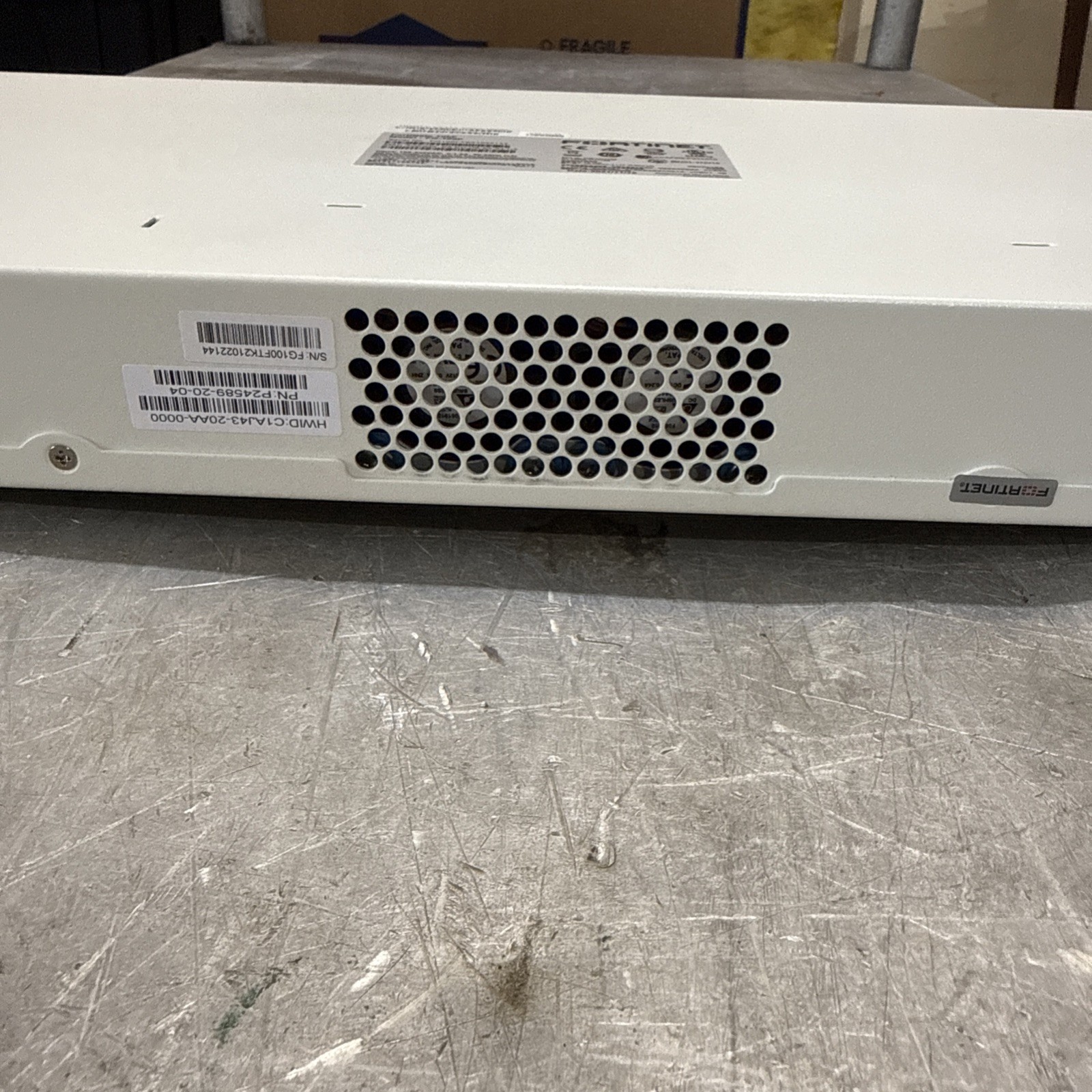 Fortinet FortiGate 100F Network Security Firewall FG-100F