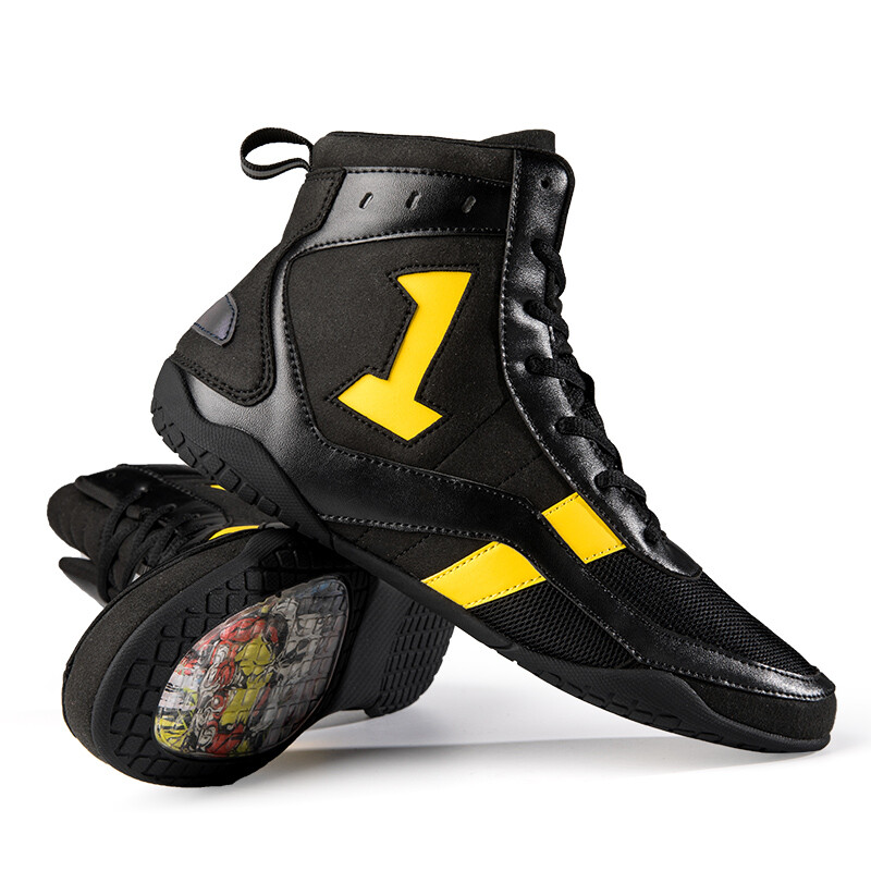 Men Boxing Wrestling Shoes Fighting Breathable Footwear Outdoor Walking Sneakers