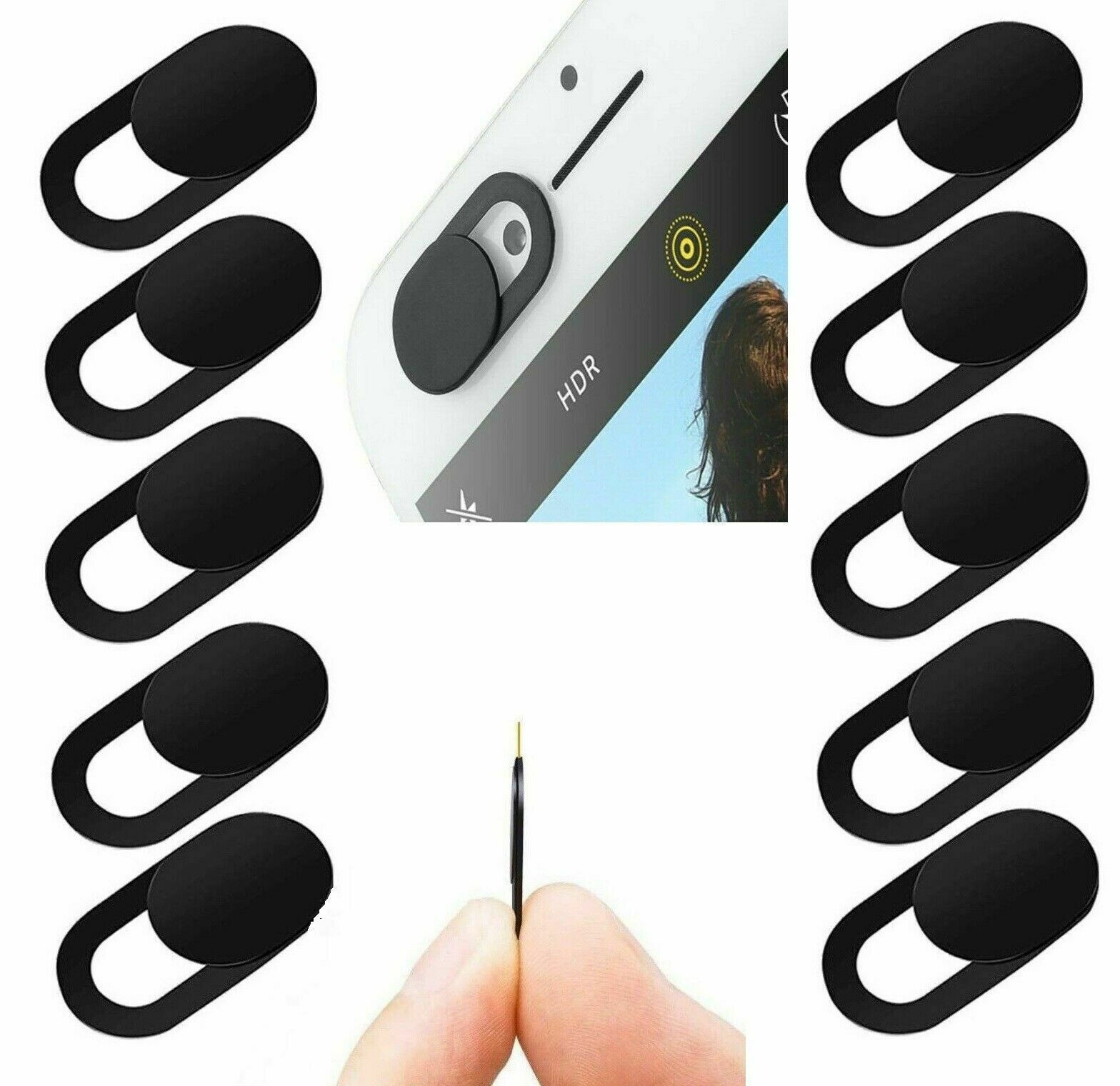 10x Camera Cover WebCam Protective Camera Cover For Tablet Laptop Smartphone Z82