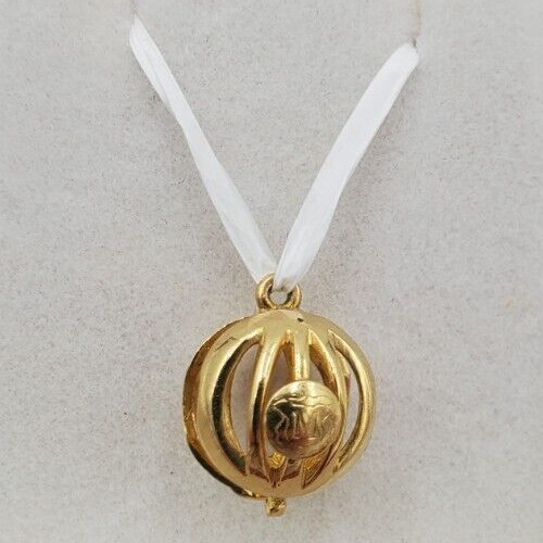 14kt. Yellow gold Pearl Shortener for Sizes 6 ½ - 7MM in diameter Weight 1.20gra
