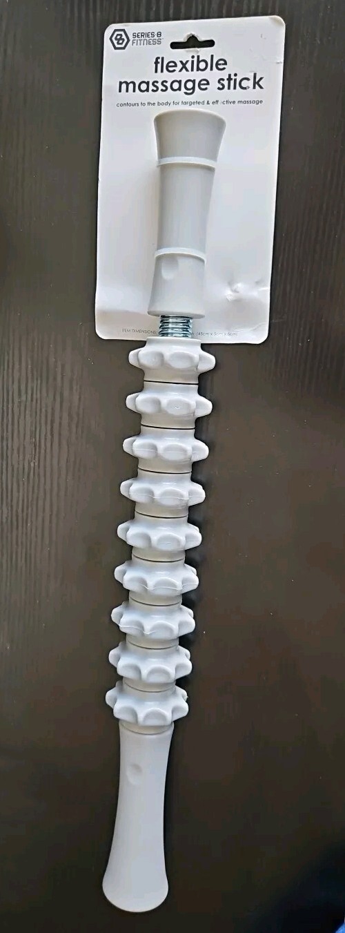 Contour Flexible Massage Stick - White NEW 17.5in