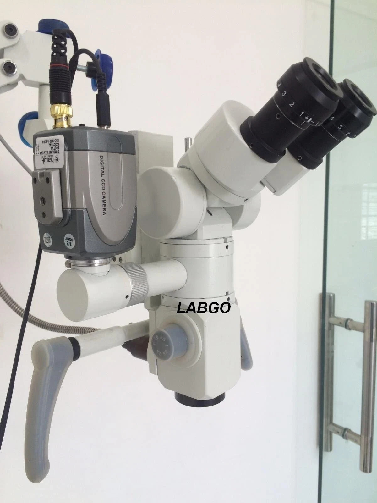 Endodontic Dental Surgery Microscope with LCD, Camera, Motorized | New