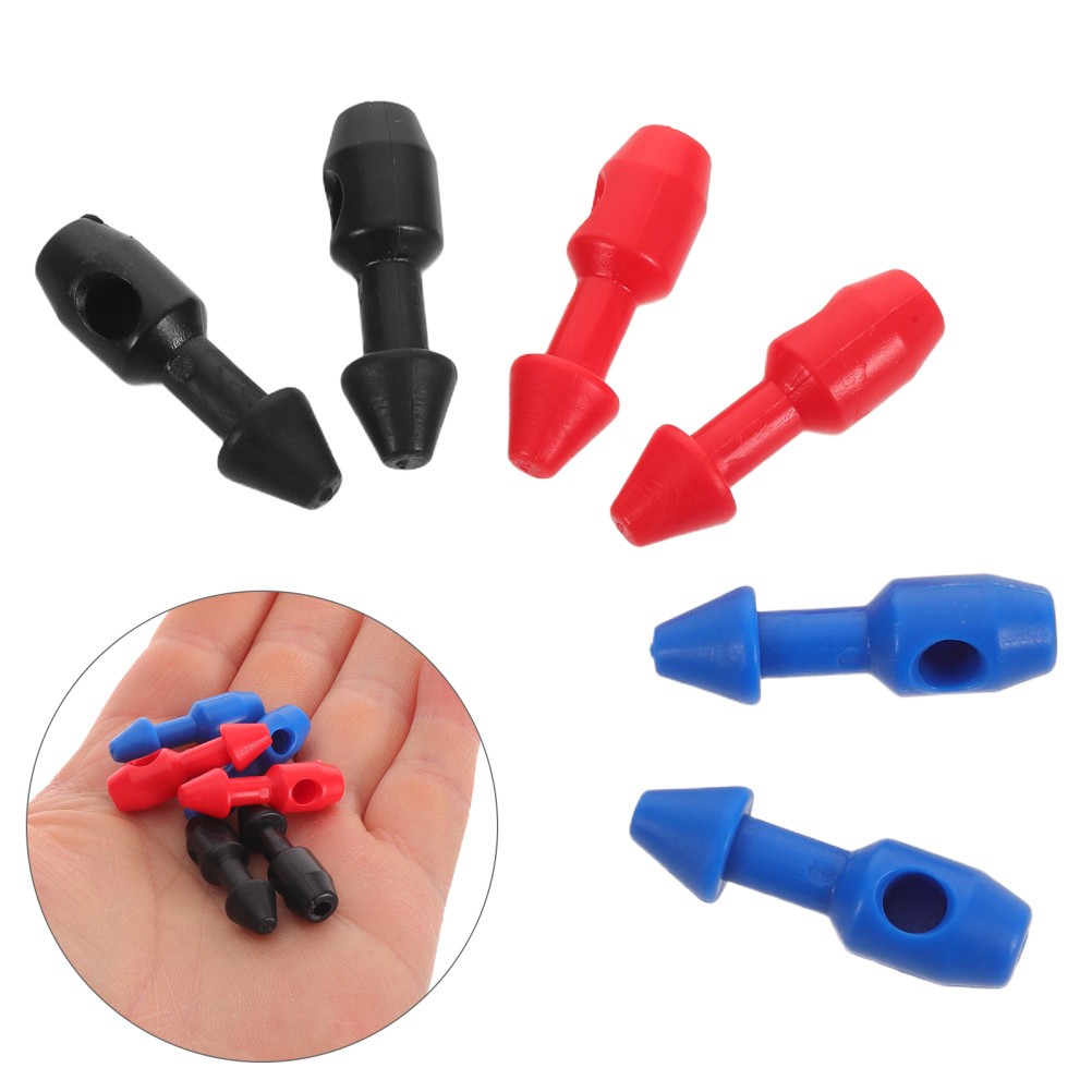 6Pcs Durable Plastic Spearfishing Band Inserts for Dive Gear Assorted Colors