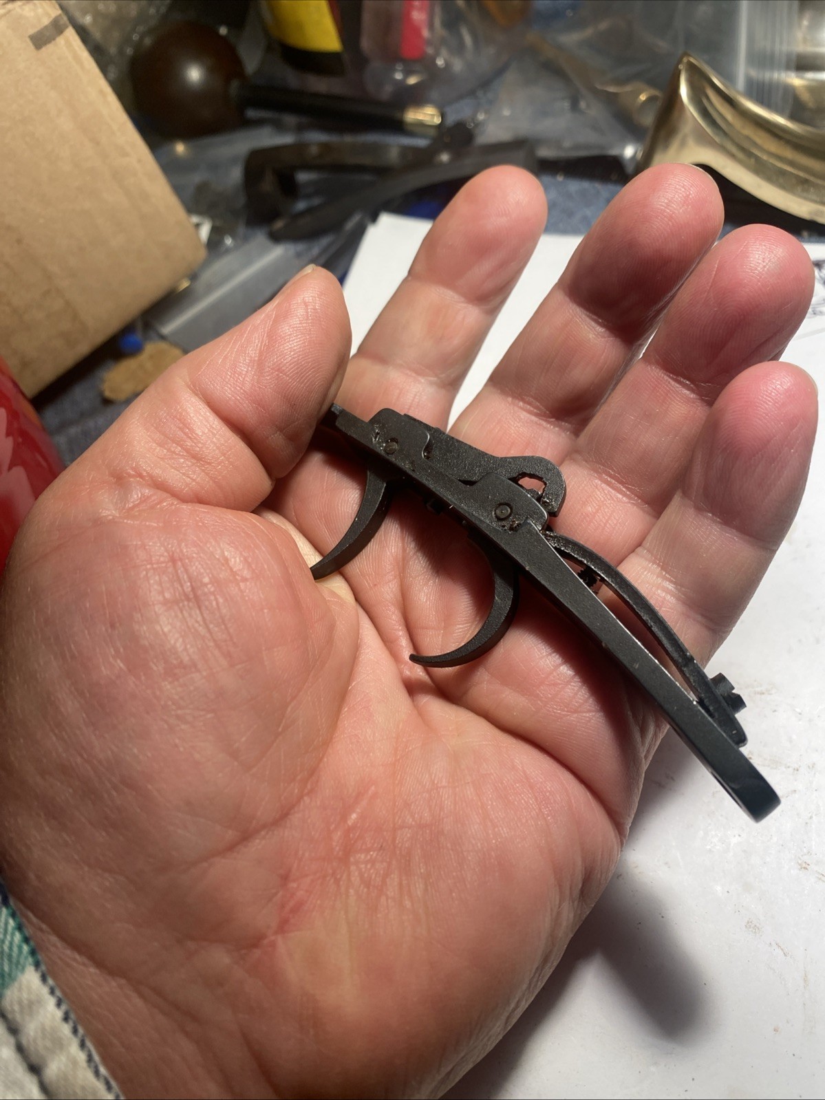 New Lyman Double Set Trigger Assembly and Screw.