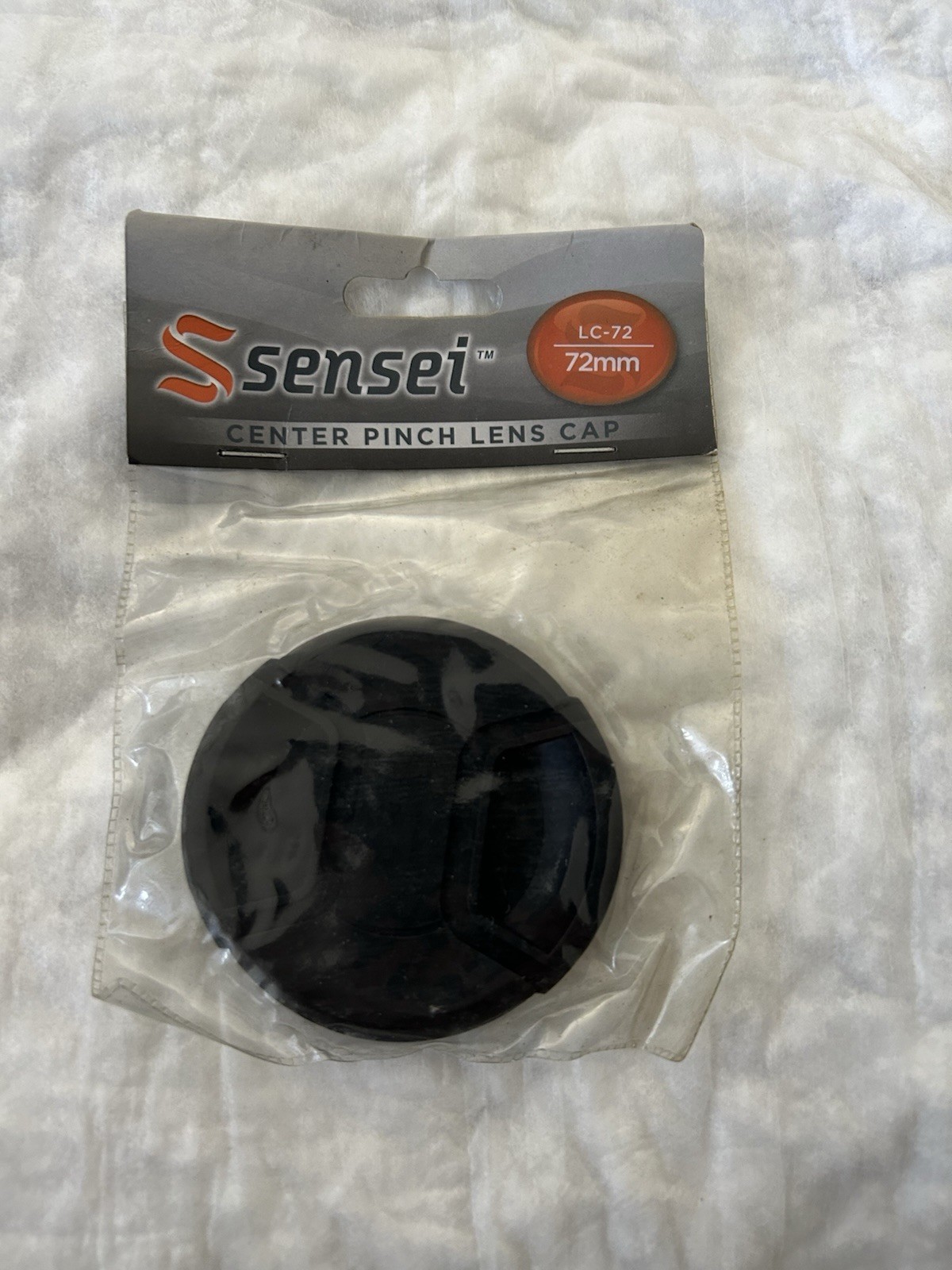 NIP Sensei Center Pinch Lens Cap - 72mm